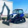 100 HP multifunctional four-wheel drive micro tillage machine, diesel tillage machine, plowing, trenching, plowing and drying dual-purpose rotary tillage machine