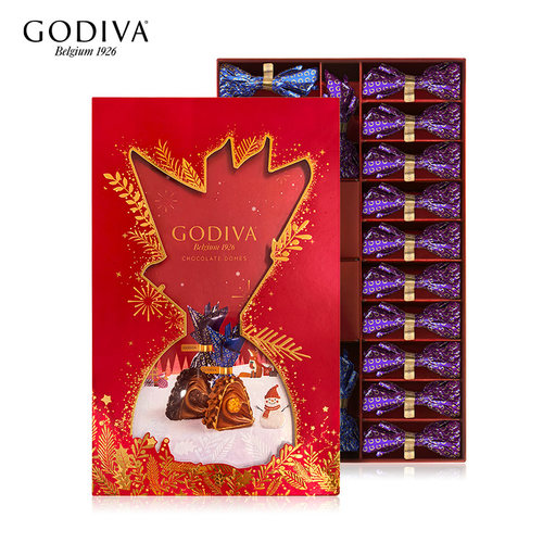 【香菇来了】godiva歌帝梵臻粹巧克力光电礼盒22颗装元旦礼物 - 图2