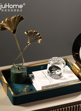 北欧现代水晶色子创意摆件客厅书房办公室酒N柜卧室家居装饰品摆