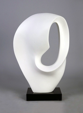 抽象树脂雕塑艺术品摆件酒店配饰别墅样板间陈设现U代家居饰品定