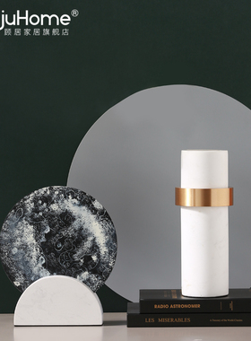 现代简约创意金属摆n件客厅玄关办公室电视柜样板间轻奢家居装饰