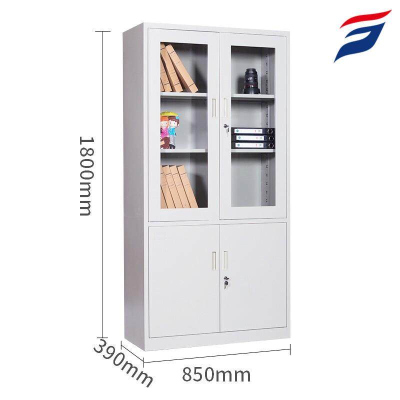 钢制文件柜铁皮柜子办公室收纳书柜凭证柜档案柜资料柜带锁储物柜,淘宝优惠券,粉丝福利购,淘宝优惠卷