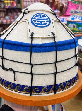 蒙古毛毡房蒙古包摆件民族手工特色装饰品可开门蒙古包工艺品礼品