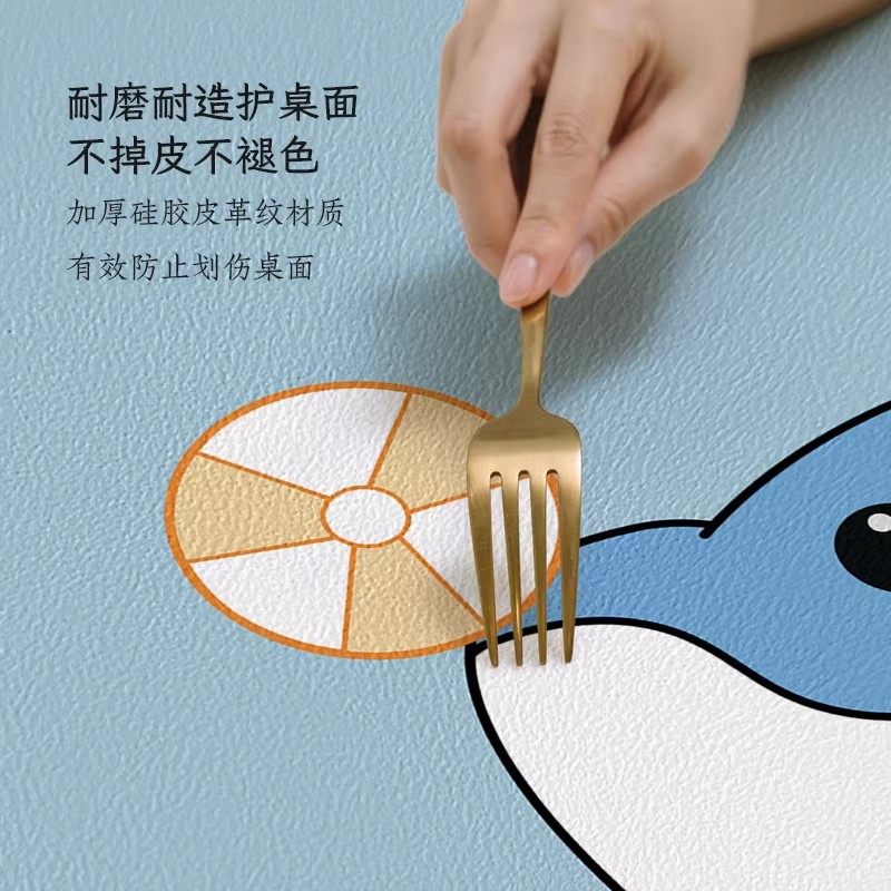 卡通儿童书桌专用学习桌垫可擦洗硅胶桌面保护垫子防水写字台桌布,淘宝优惠券,粉丝福利购,淘宝优惠卷