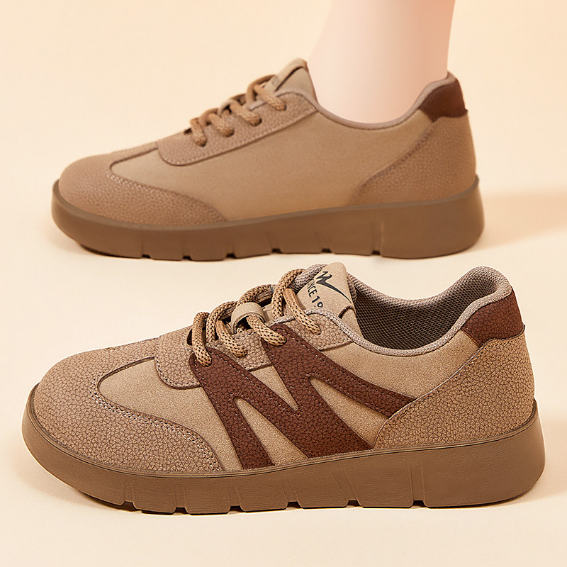 双星秋季德训鞋女休闲鞋时尚百搭女单鞋软底透气轻便耐磨妈妈鞋子,淘宝优惠券,粉丝福利购,淘宝优惠卷