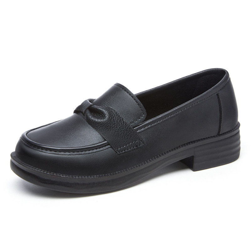 双星通勤风一脚蹬乐福鞋女平底百搭舒适单鞋软底防滑豆豆鞋,淘宝优惠券,粉丝福利购,淘宝优惠卷