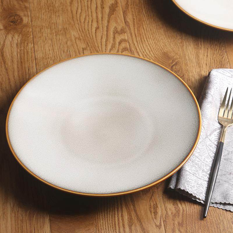 酒店用品餐具陶瓷餐盘西餐盘牛排盘水果盘复古日用盘子意大利面盘,淘宝优惠券,粉丝福利购,淘宝优惠卷