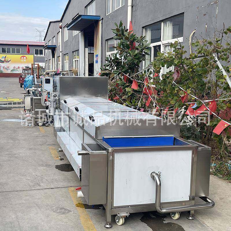 工厂生产酱腌菜流水线水浴式泡椒鸡爪低温巴氏杀菌线咸菜加工设备,淘宝优惠券,粉丝福利购,淘宝优惠卷