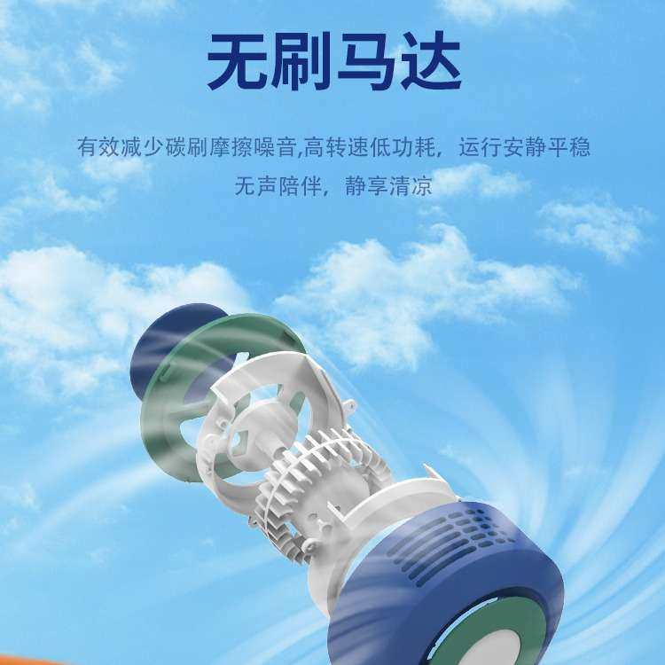阿宜准无叶挂脖子风扇大风力懒人便携usb充电随身收纳降温神器,淘宝优惠券,粉丝福利购,淘宝优惠卷
