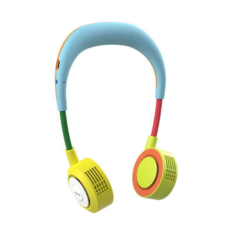 阿宜准无叶挂脖子风扇大风力懒人便携usb充电随身收纳降温神器,淘宝优惠券,粉丝福利购,淘宝优惠卷