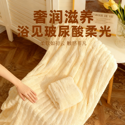 2025新款加大加厚成人女浴巾家用