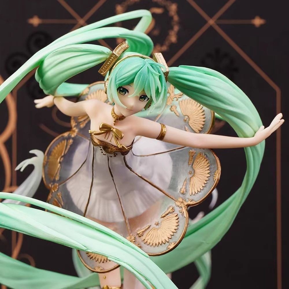 初音手办交响乐5周年动漫二次元模型玩偶八音盒摆件五周年周边,淘宝优惠券,粉丝福利购,淘宝优惠卷