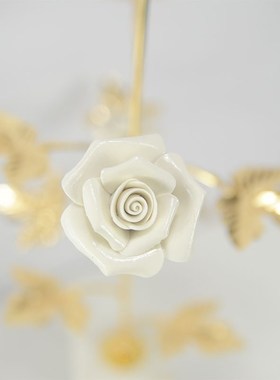 创意轻奢a大理石摆件客厅玄关酒柜家居软装饰品现代书房电视柜摆