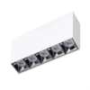 Surface-mounted spotlights, anti-glare bold lamps, no main light, living room lighting, LED grille lights, ceiling-mounted bedroom square downlights