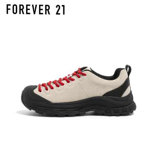 FOREVER 21厚底德训鞋女2026新款舒适轻便防滑休闲运动徒步登山鞋 - 图0