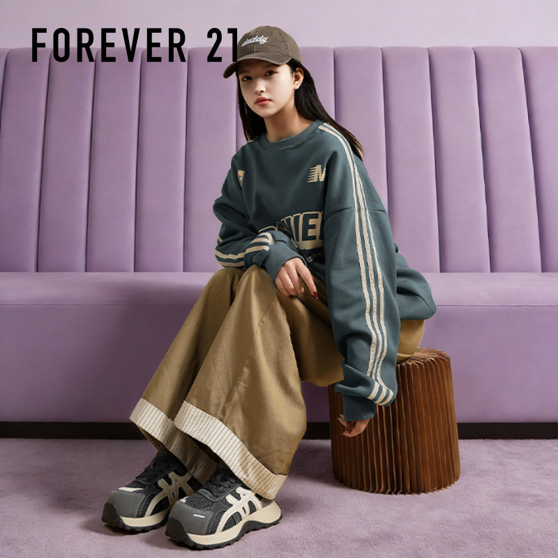 Forever21超火复古巨好看的老爹鞋女款厚底增高轻便休闲运动鞋子,淘宝优惠券,粉丝福利购,淘宝优惠卷