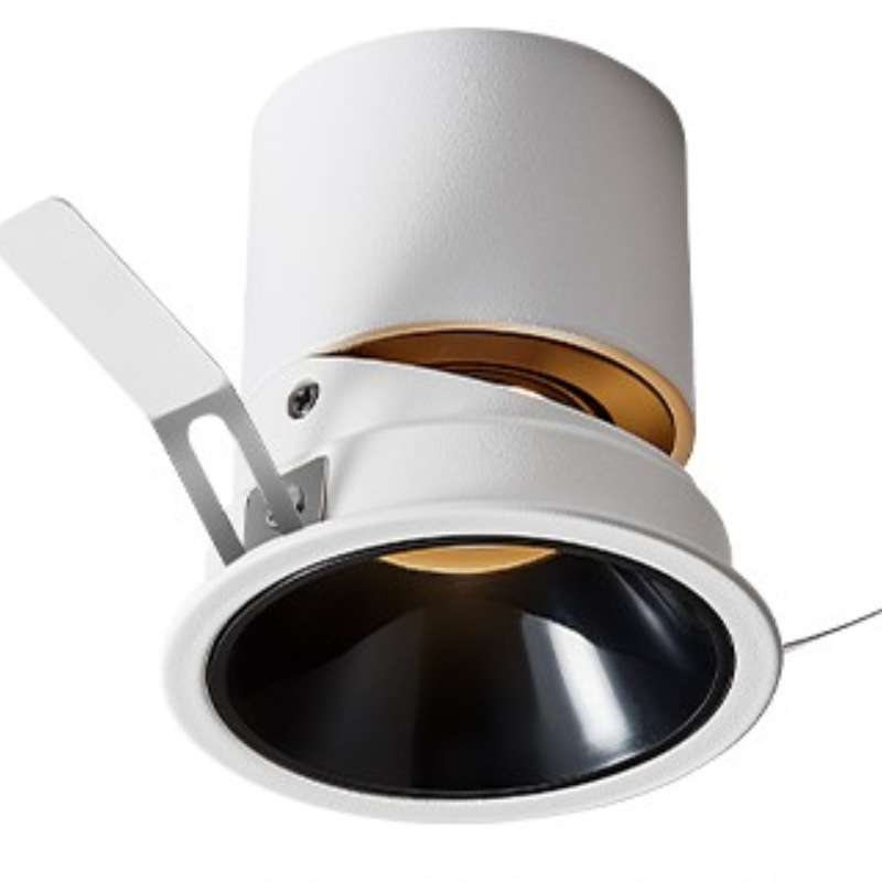 Hill spotlight embedded anti-glare wall washer spotlight household led ceiling light downlight living room COB no main light