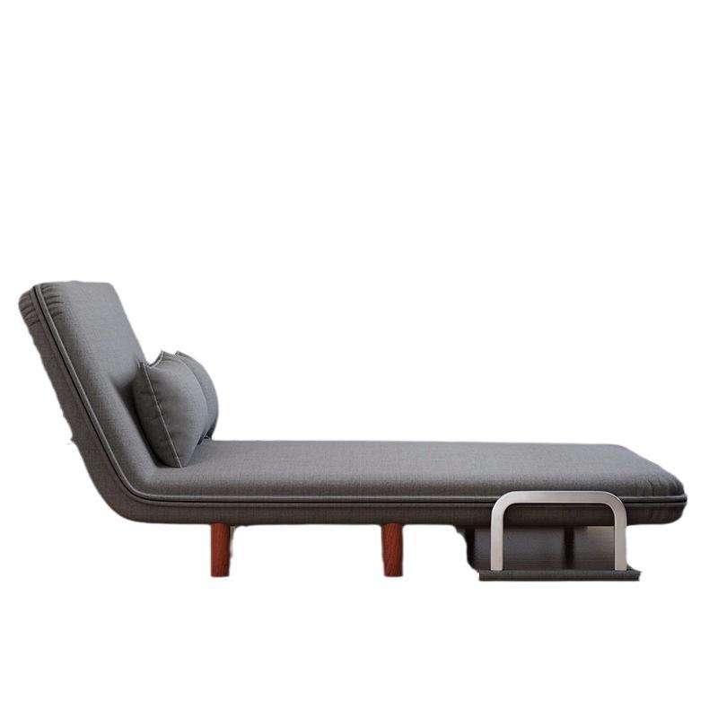 Folding sofa bed dual-purpose living room multi-function lunch break lazy sofa space-saving single internet celebrity fabric sofa bed