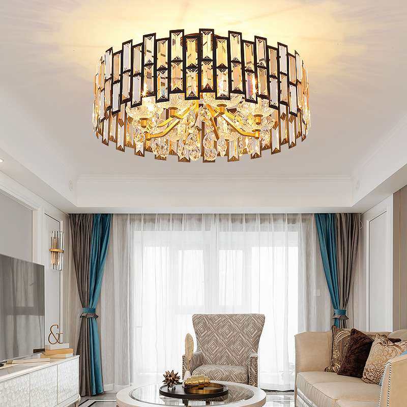 港式水晶吊灯 led创意简约时尚餐厅装饰灯具别墅奢华书房客厅吊灯,淘宝优惠券,粉丝福利购,淘宝优惠卷