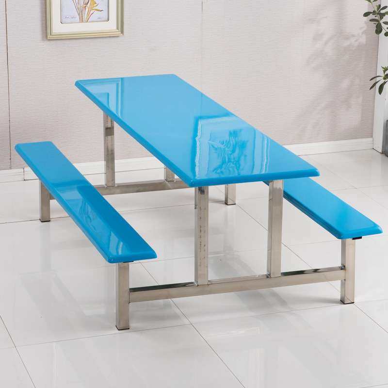 4人位工厂员工食堂餐桌学校学生食堂连体快餐桌椅不锈钢食堂餐桌,淘宝优惠券,粉丝福利购,淘宝优惠卷