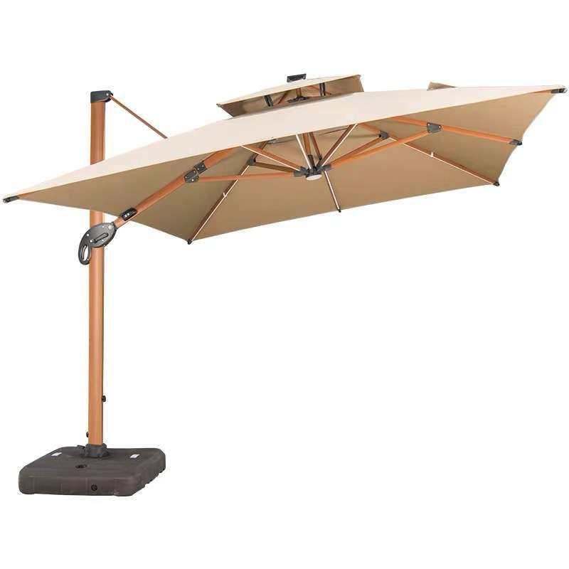 户外伞庭院伞液压伞罗马伞大伞日夜两用LED带灯遮阳伞3秒自动开伞,淘宝优惠券,粉丝福利购,淘宝优惠卷