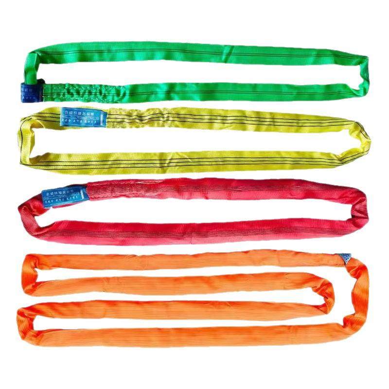 起重涤纶扁平起重吊带两头扣柔性多功能多规格双重加重包扣吊装带,淘宝优惠券,粉丝福利购,淘宝优惠卷