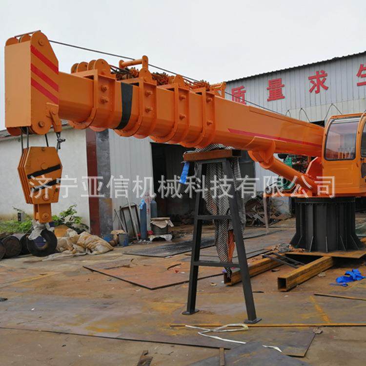 液压伸缩式船吊12吨船用吊机油电两用甲板固定吊随船起重机,淘宝优惠券,粉丝福利购,淘宝优惠卷