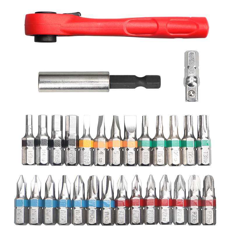 罗宾汉RUBICON RGH-325迷你批头套筒套装 一字十字梅花内六角扳手 - 图0