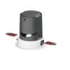 Full spectrum anti-glare square spotlight, frameless double-eye anti-glare downlight grille, single and double-head recessed bold lamp