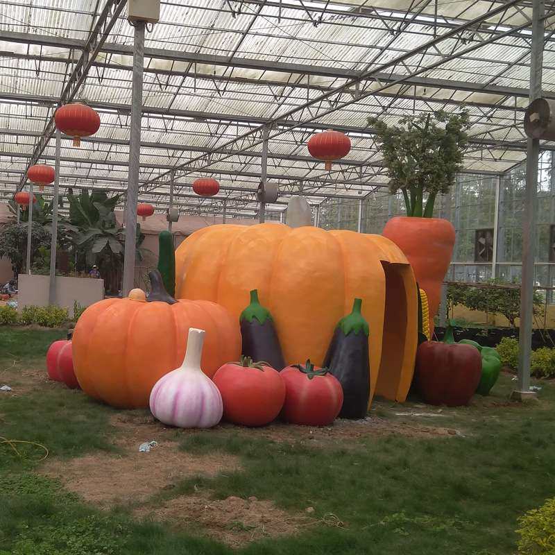 南瓜雕塑 胡萝卜蔬菜雕塑 玻璃钢材质生态园装饰摆件厂家直销,淘宝优惠券,粉丝福利购,淘宝优惠卷