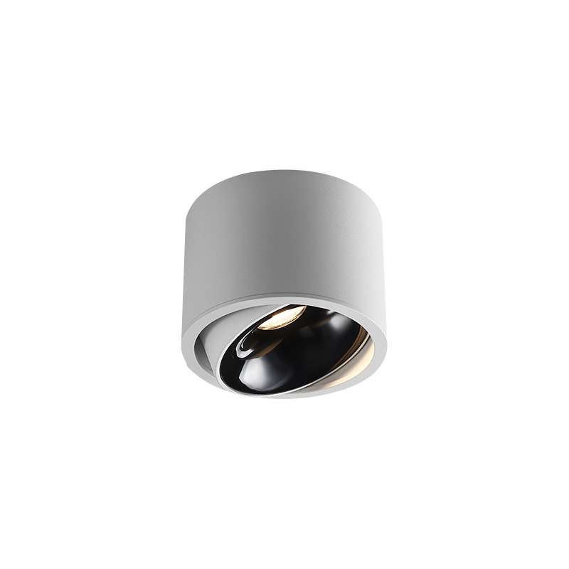 Wanshitong surface-mounted spotlights ultra-thin modern simple household downlights living room ceiling anti-glare full spectrum high color rendering