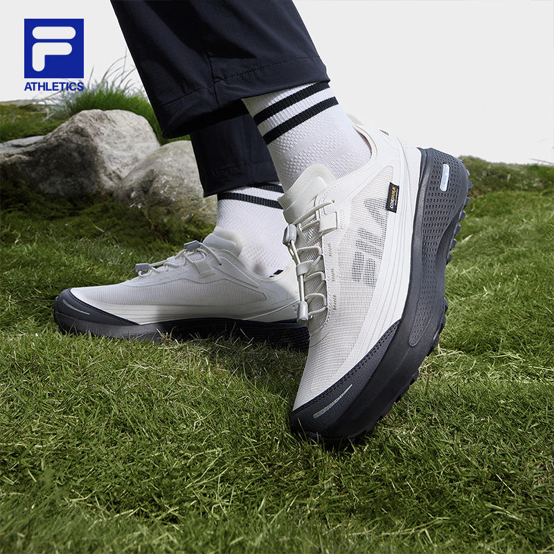 FILA斐乐柔云3户外鞋女鞋2025夏季新款跑步鞋越野跑鞋女子运动鞋 - 图0