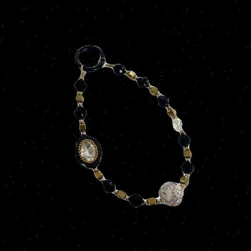 Clove 高级感手机链短款手腕挂绳西域公主手工串珠手机壳挂件钥匙 - 图3