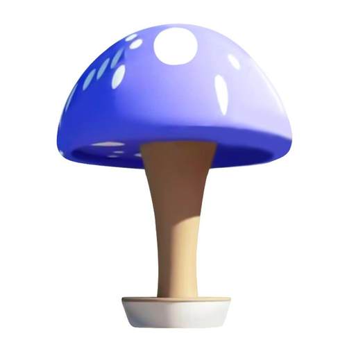 玻璃钢蘑菇座椅坐凳 户外公园装饰蘑菇屋凉亭景观雕塑 户外蘑菇亭 - 图3