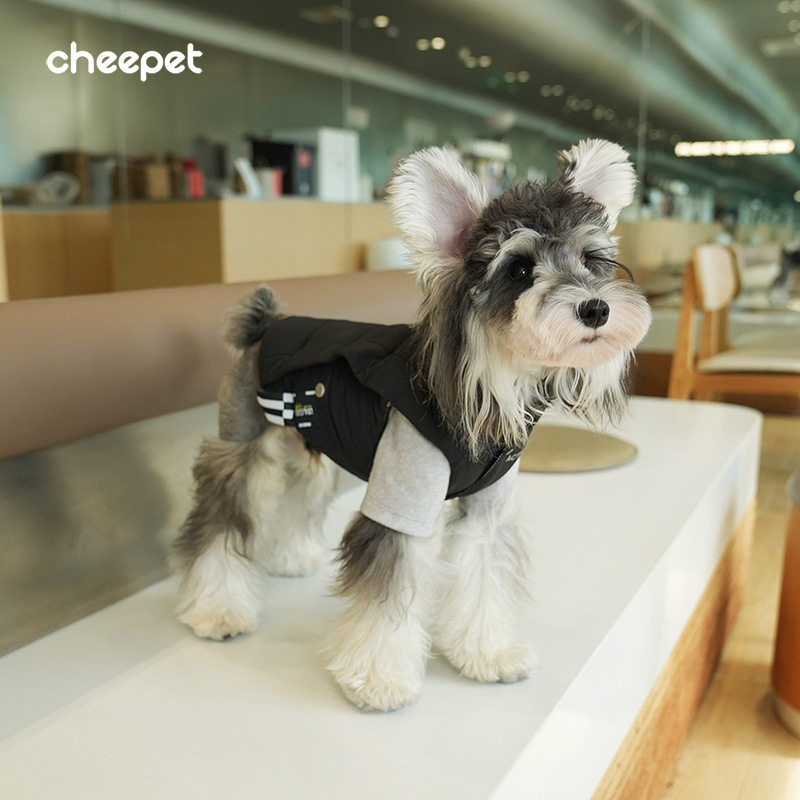cheepet趣派︱2025秋冬新款小狗狗嘻哈风马甲小型犬外套宠物衣服,淘宝优惠券,粉丝福利购,淘宝优惠卷
