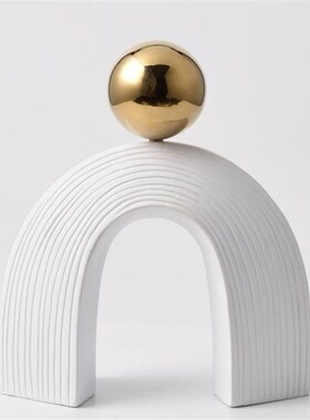 轻奢高级感家居软装饰品现代客厅电视柜酒柜乔迁艺术小众壁龛摆件