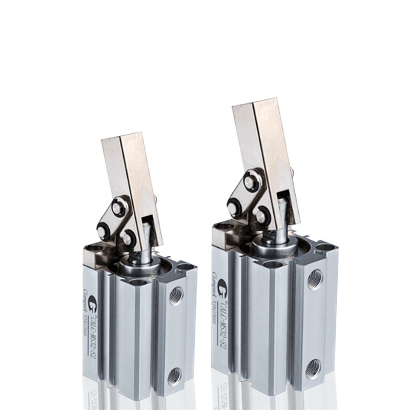 ALC杠杆式气压缸CALC-MS25-MS32-MS4E0-MS50-MS63-S2下压气缸JGL - 图3