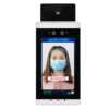 Factory direct sales 8-inch face recognition temperature measurement equipment access control machine infrared temperature measurement and attendance machine ID card all-in-one machine