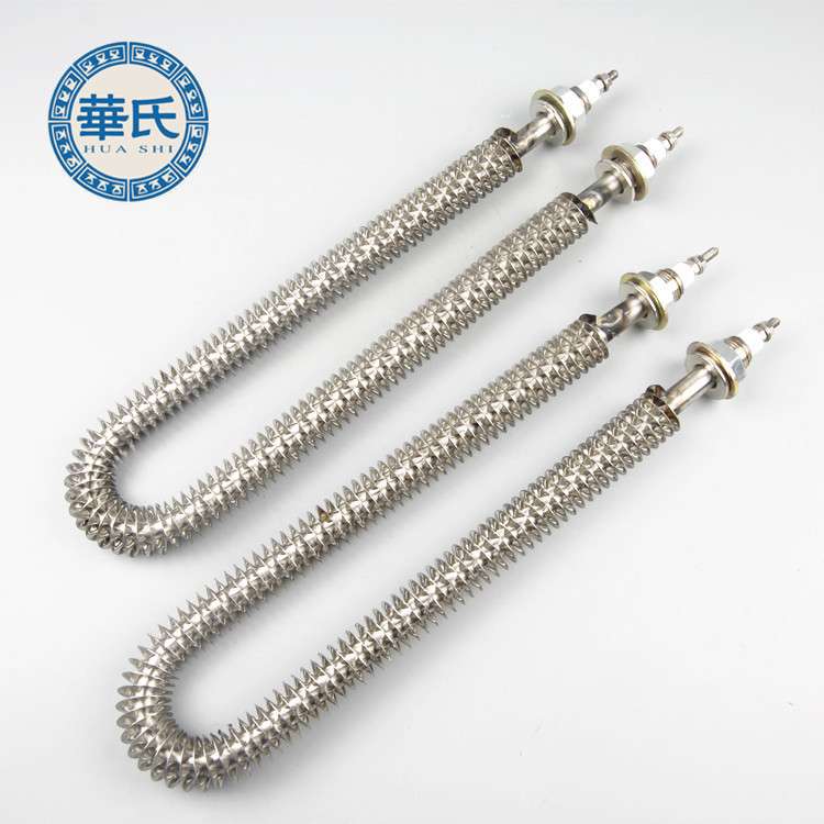 干烧型不锈钢烘干机加热管覆膜机隧道炉电热管空气干烧翅片发热管 - 图1