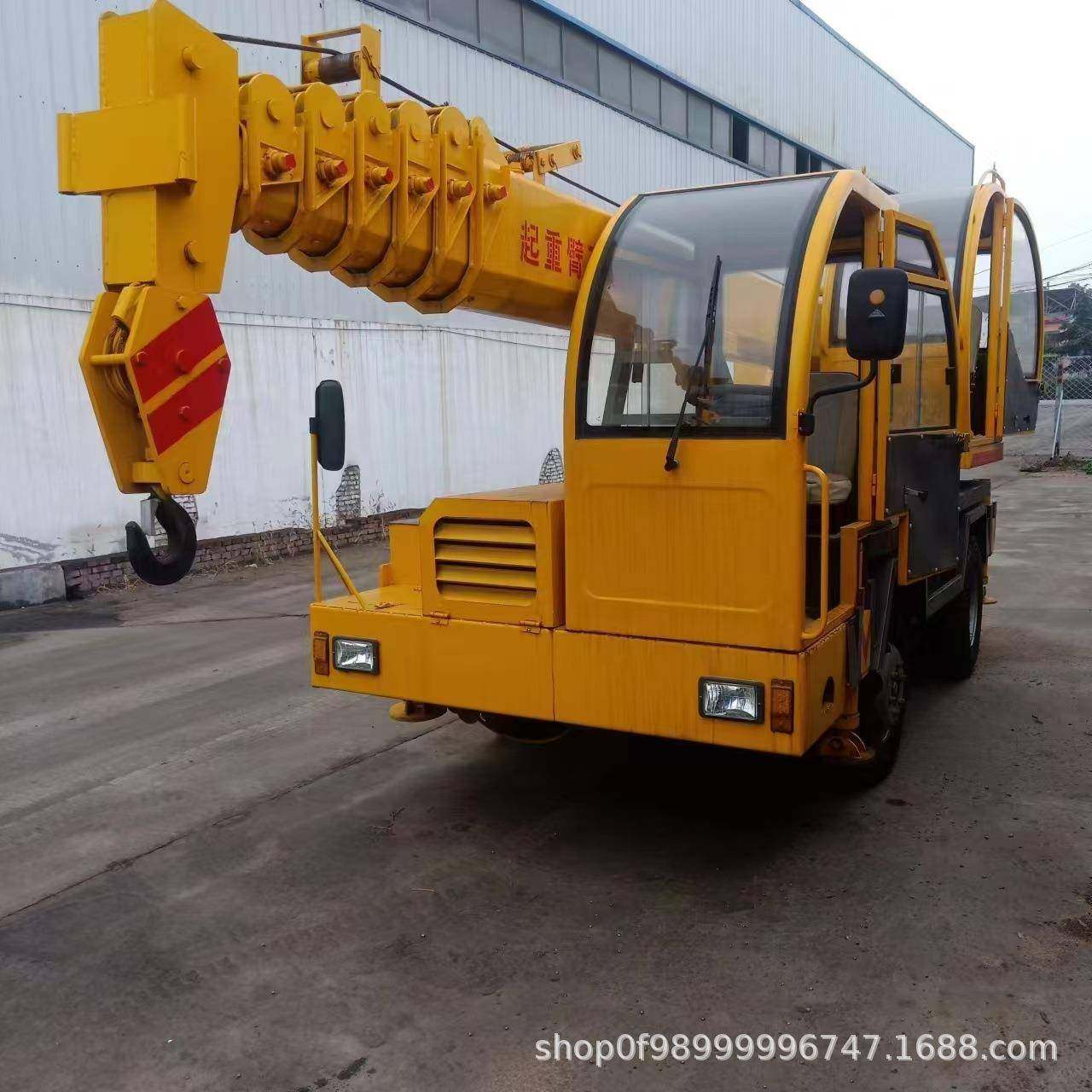 5-16吨四不像自制吊轮式吊车园林农用移树土建液压伸缩自备吊,淘宝优惠券,粉丝福利购,淘宝优惠卷