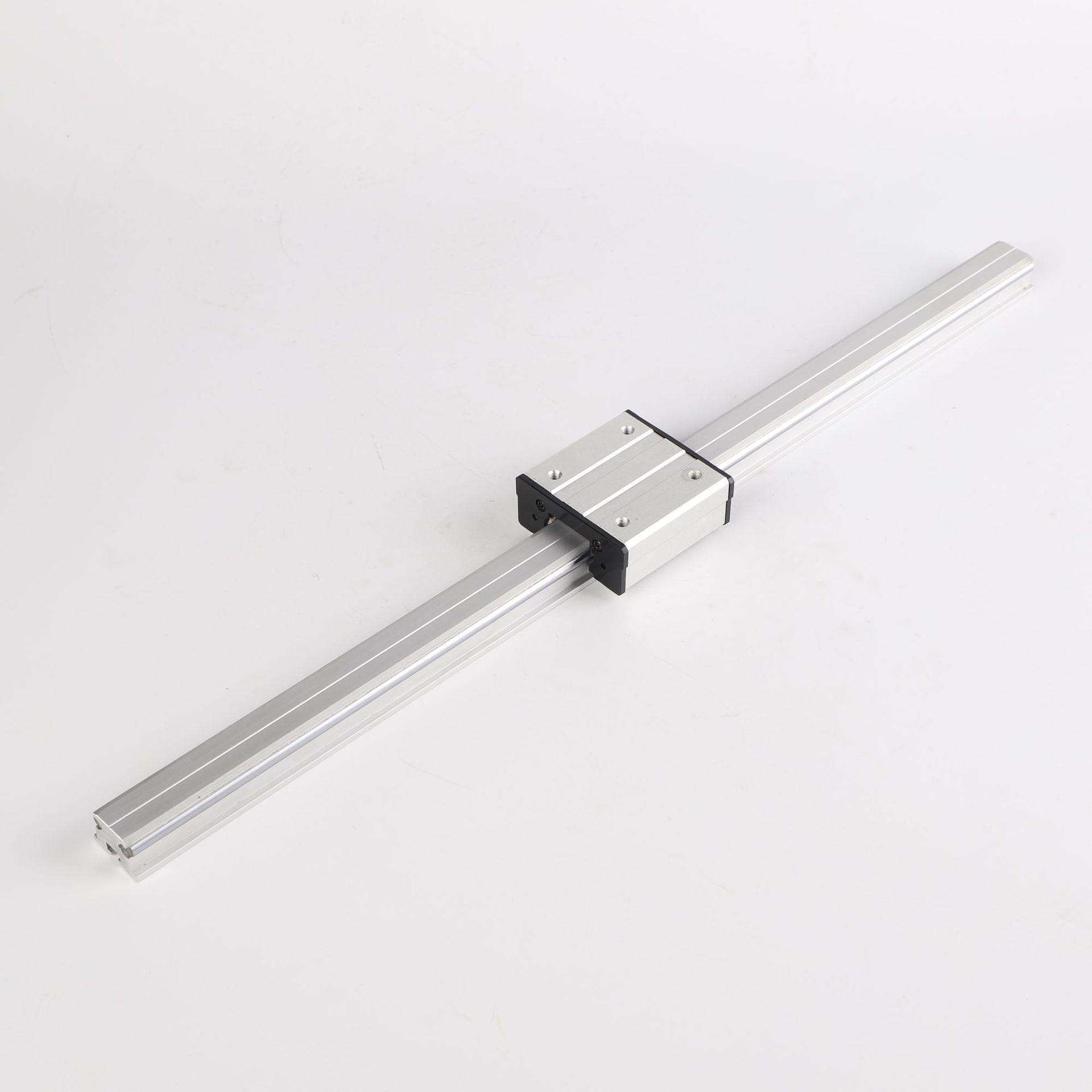 直线导轨 高速外置双轴心LGD6-12 60-140滑块木工机械轴承钢光轴 - 图2