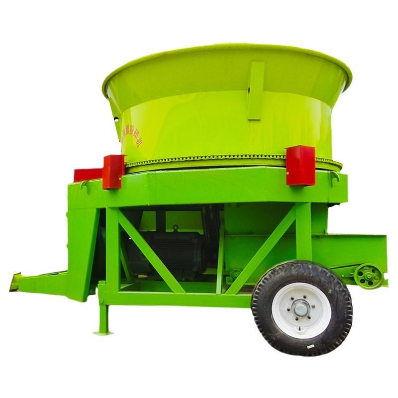 养牛场草捆圆盘式粉碎机 锤片式打草碎草机 大进料口式桶状粉草机 - 图3