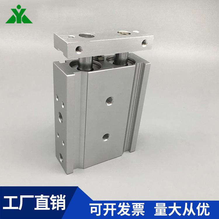 CHELIC气立可TDX16*10*15*20*25*30*50*75-ST2 双轴双杆气缸 TDXU - 图2