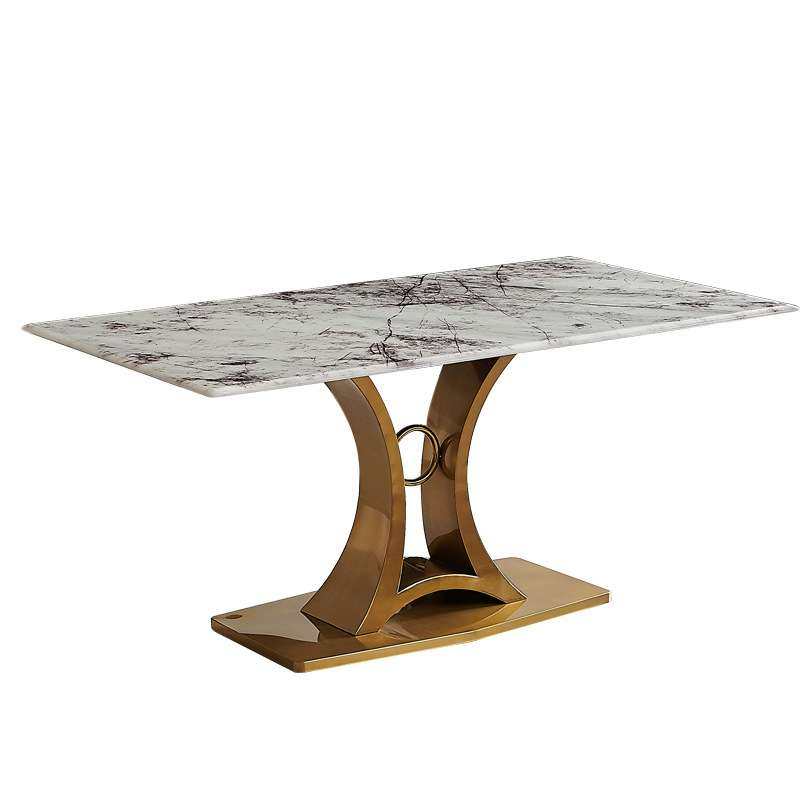 意式轻奢岩板餐桌椅组合小户型家用现代简约高端大理石长方形饭桌,淘宝优惠券,粉丝福利购,淘宝优惠卷