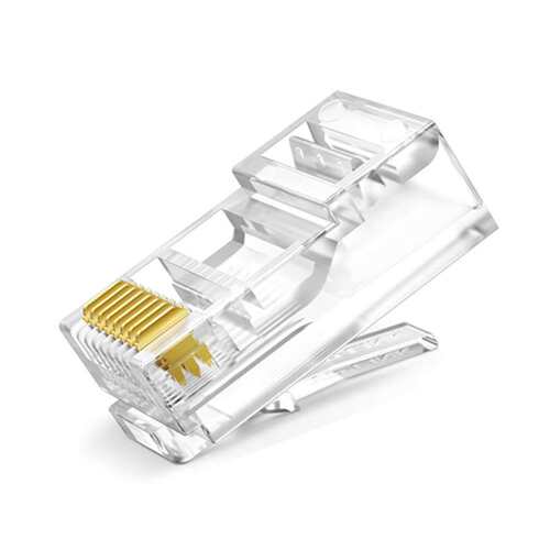 普联TP-LINK TL-EH601-100千兆网线接头六类非屏蔽精品网络水晶头 - 图0