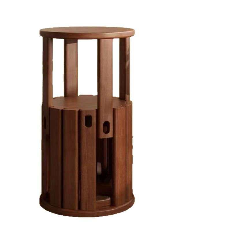 实木凳子家用可叠放简约现代叠叠乐备用凳子折叠圆凳椅子结实耐用,淘宝优惠券,粉丝福利购,淘宝优惠卷