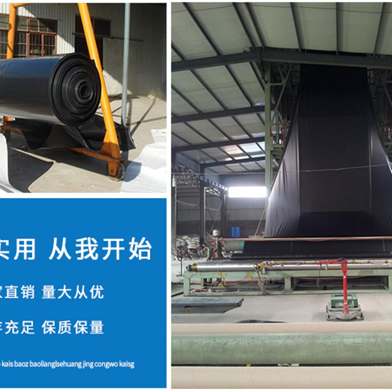 鱼塘防渗b膜加厚黑色土工膜护坡养殖膜防水布专用鱼池藕池膜蓄水 - 图2