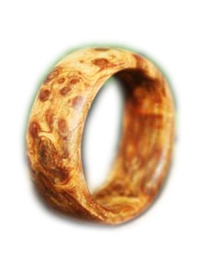 缘起藏墨崖柏戒指男菩提戒指情侣对戒纯手L工崖柏文玩饰品手链跑