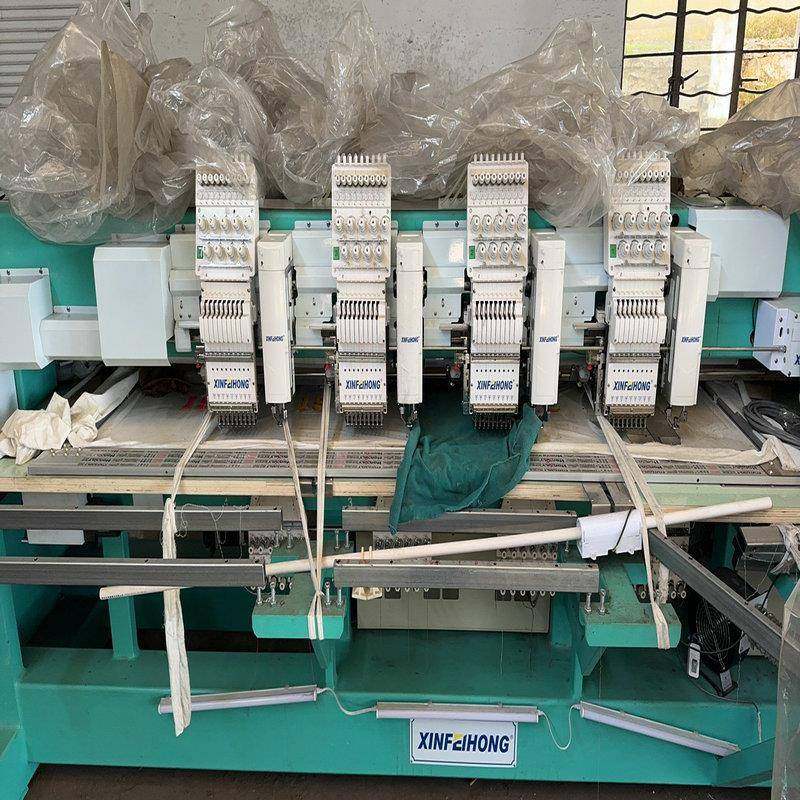 PX612全自动电脑绣花机电脑刺绣机4头6头成衣鞋帽logo绣花机,淘宝优惠券,粉丝福利购,淘宝优惠卷