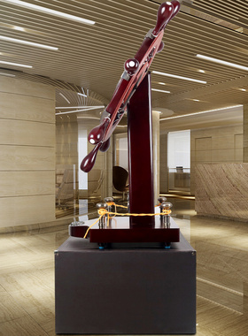 大型开业贺礼礼品 领航舵落地大摆件店铺酒店办公W室客厅装饰舵手